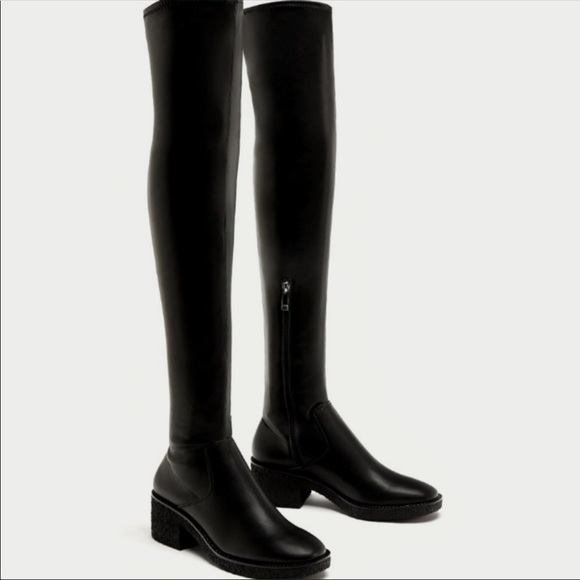Zara Shoes - Zara Over Knee Boots